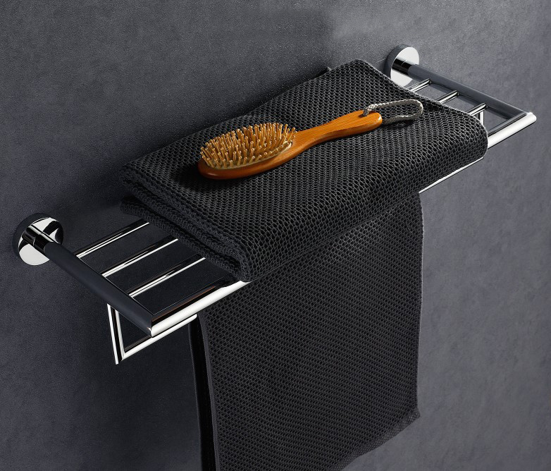 Półka na ręczniki z relingiem AS6111