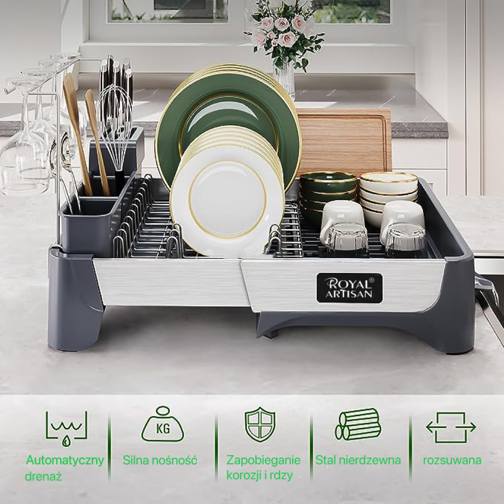 Suszarka do naczyń (rozsuwana ) AS 6190900