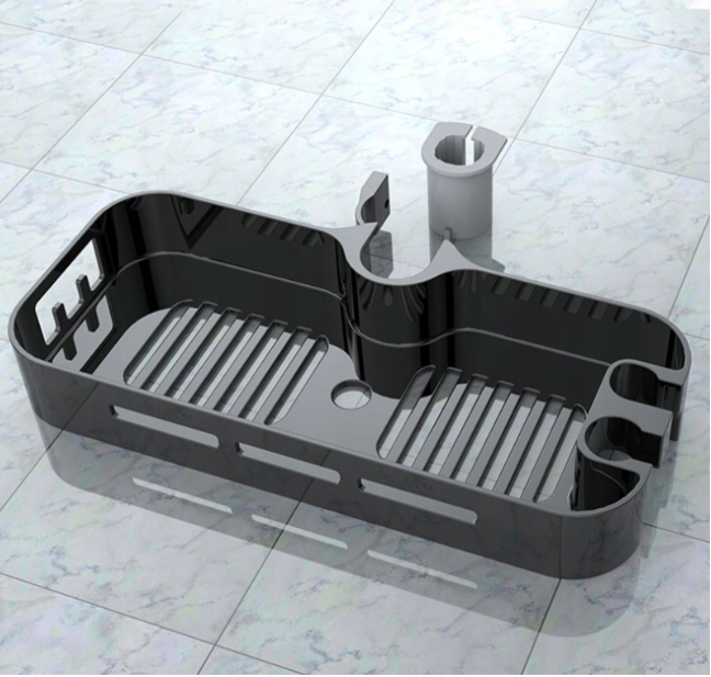 Półka mocowana na drążek prysznicowy AS8800800