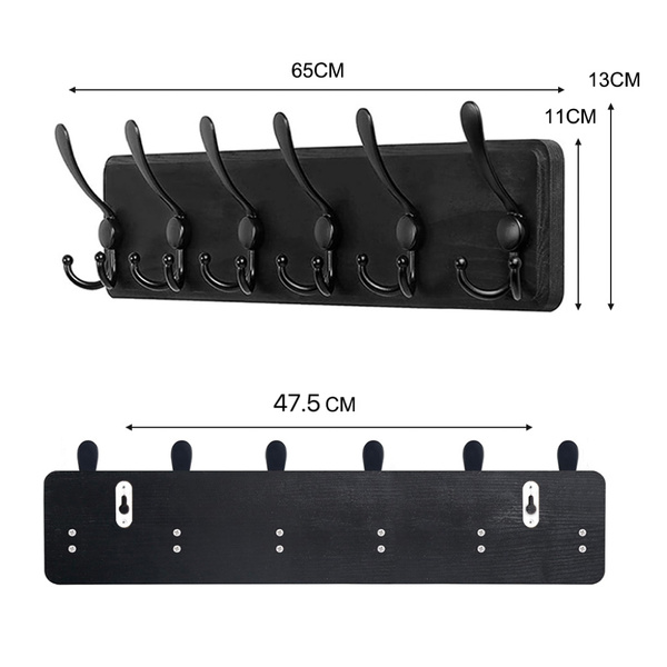 WIESZAK ŚCIENNY NA UBRANIA WIESZAK DO PRZEDPOKOJU