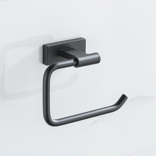 Uchwyt na papier toaletowy czarny AS8619500