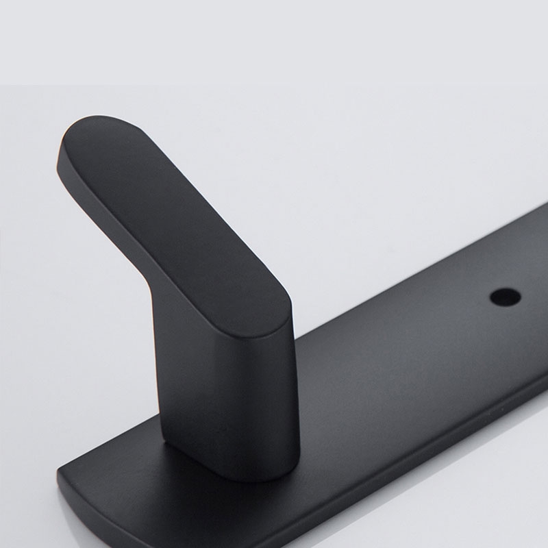 Wieszak haczyki łazienkowy na ręczniki czarny AS3302-5