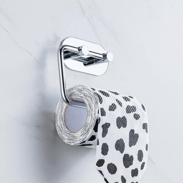 Uchwyt wieszak na papier toaletowy samoprzylepny AS8619100