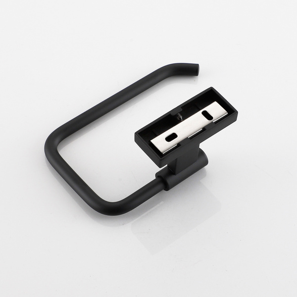 Uchwyt na papier toaletowy czarny AS8619500